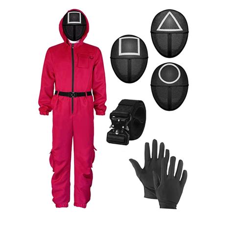 Squid Game Halloween Costumes .